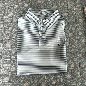 Vineyard vines performance polo.